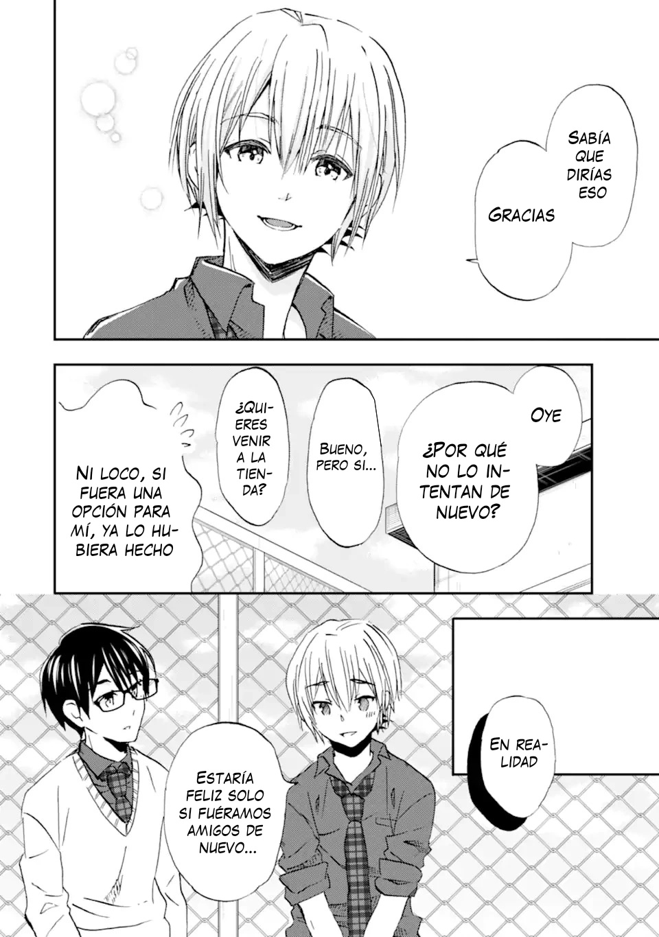 Ore wa Shiranai Uchi ni Gakkouichi no Bishoujo wo Kudoiteita Rashii Baito-saki no Soudan Aite ni Ore no Omoibito no Hanashi wo Suru to Kanojo wa Naze ka Tere Hajimeru Capitulo 39 página 10