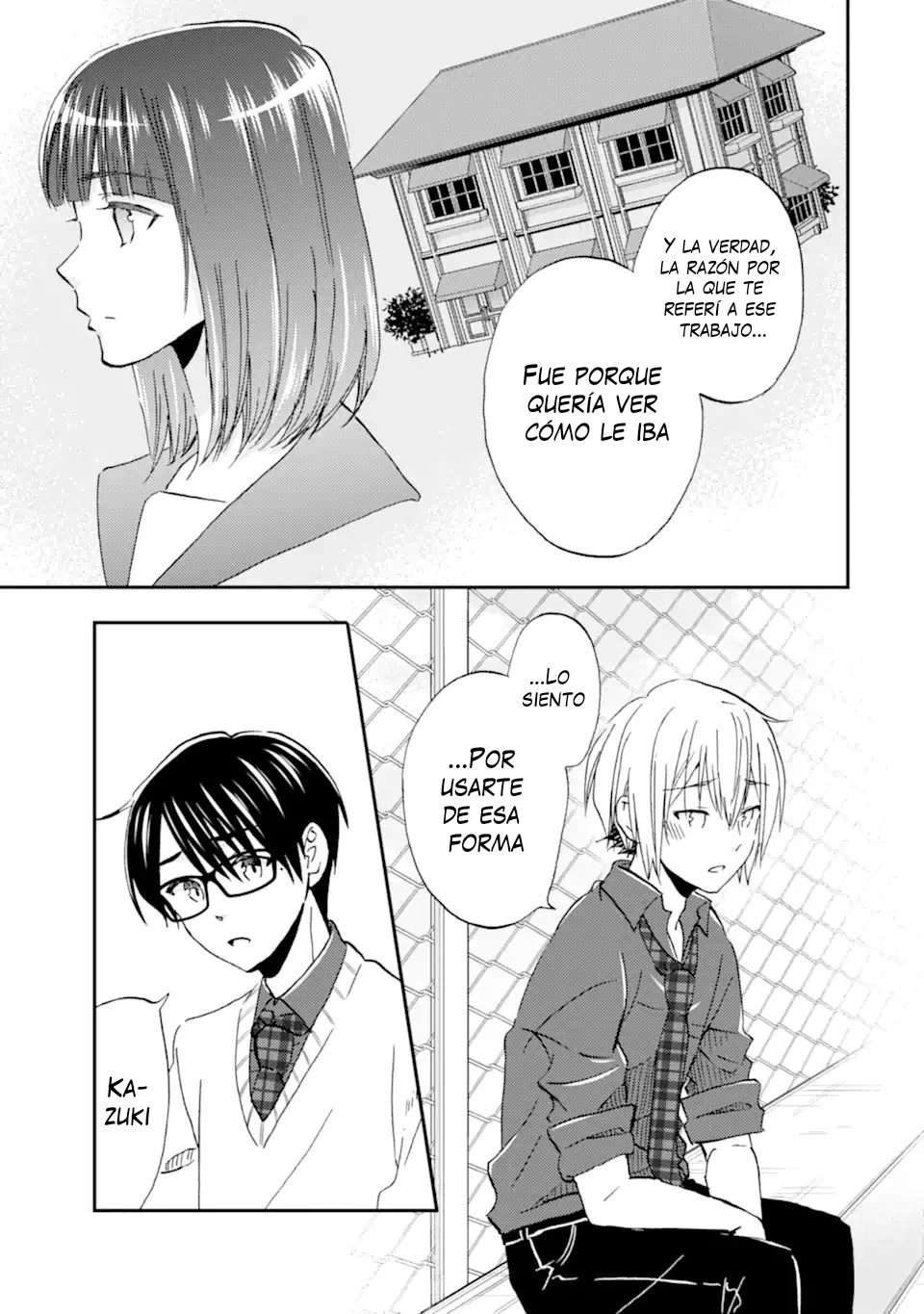 Ore wa Shiranai Uchi ni Gakkouichi no Bishoujo wo Kudoiteita Rashii Baito-saki no Soudan Aite ni Ore no Omoibito no Hanashi wo Suru to Kanojo wa Naze ka Tere Hajimeru Capitulo 39 página 5