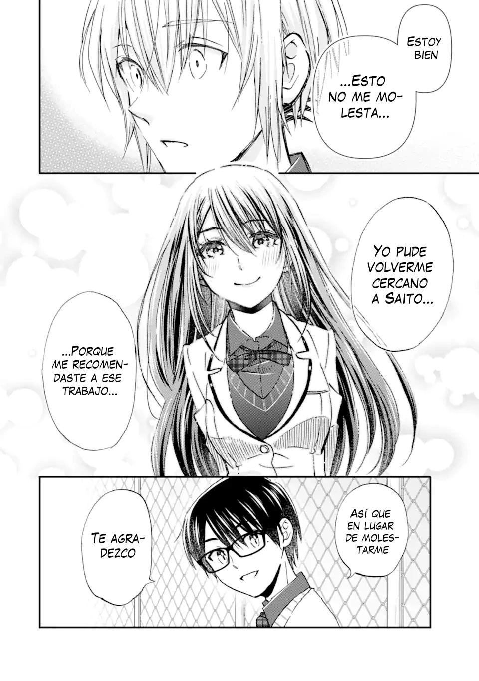 Ore wa Shiranai Uchi ni Gakkouichi no Bishoujo wo Kudoiteita Rashii Baito-saki no Soudan Aite ni Ore no Omoibito no Hanashi wo Suru to Kanojo wa Naze ka Tere Hajimeru Capitulo 39 página 6