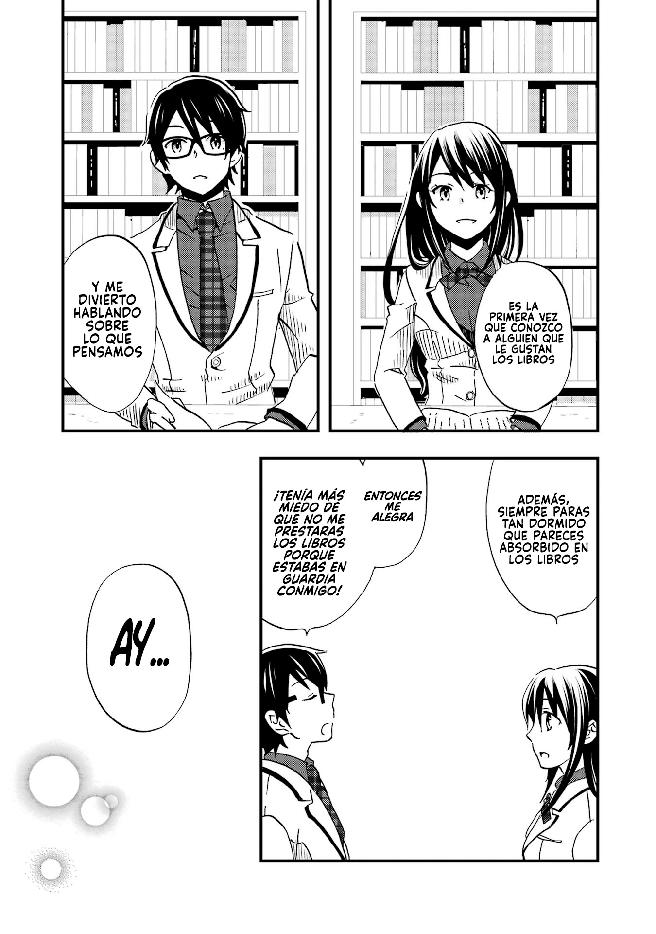 Ore wa Shiranai Uchi ni Gakkouichi no Bishoujo wo Kudoiteita Rashii Baito-saki no Soudan Aite ni Ore no Omoibito no Hanashi wo Suru to Kanojo wa Naze ka Tere Hajimeru Capitulo 4 página 8