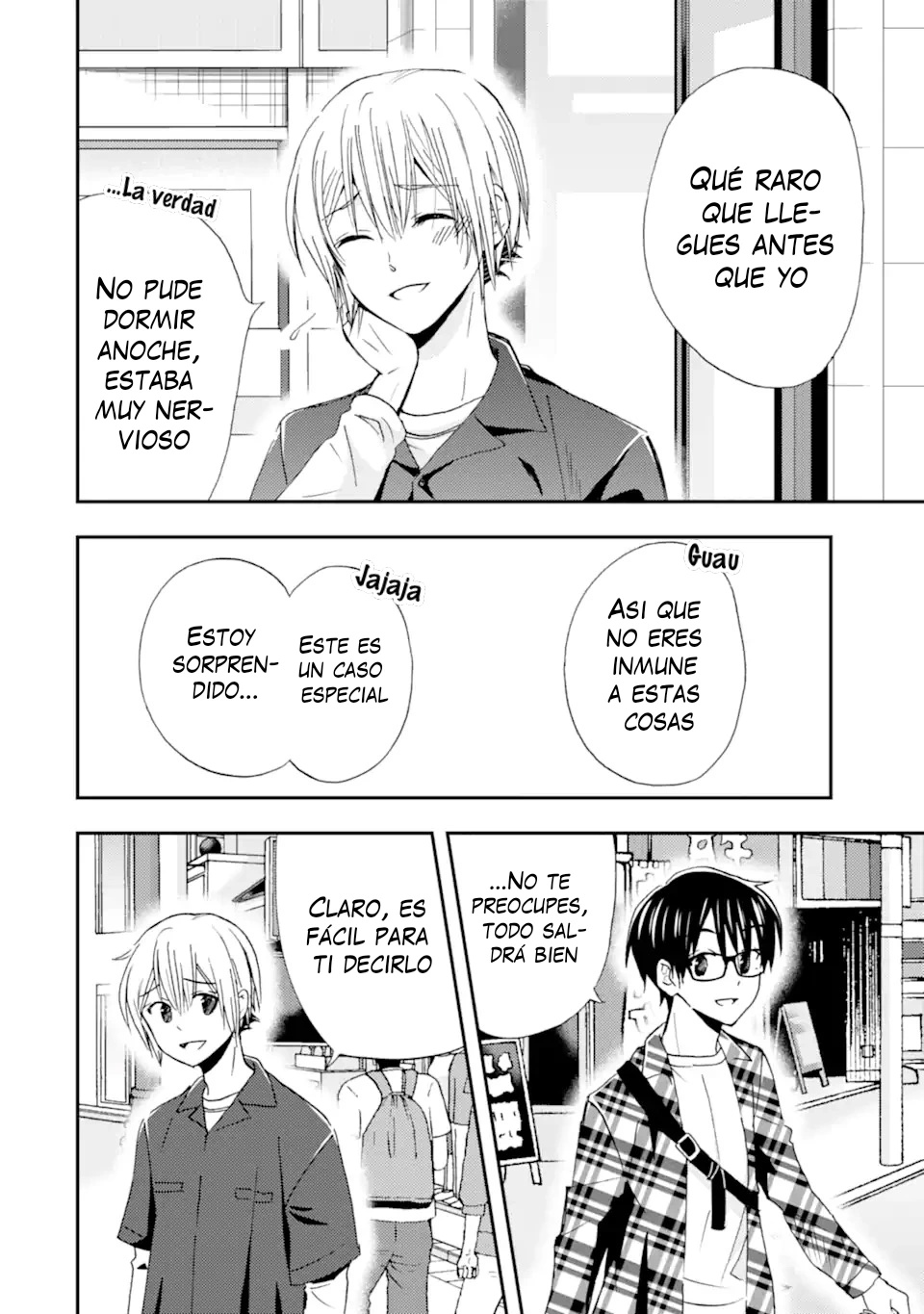 Ore wa Shiranai Uchi ni Gakkouichi no Bishoujo wo Kudoiteita Rashii Baito-saki no Soudan Aite ni Ore no Omoibito no Hanashi wo Suru to Kanojo wa Naze ka Tere Hajimeru Capitulo 40 página 4