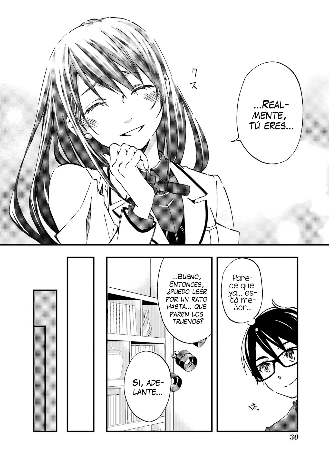 Ore wa Shiranai Uchi ni Gakkouichi no Bishoujo wo Kudoiteita Rashii Baito-saki no Soudan Aite ni Ore no Omoibito no Hanashi wo Suru to Kanojo wa Naze ka Tere Hajimeru Capitulo 7 página 31