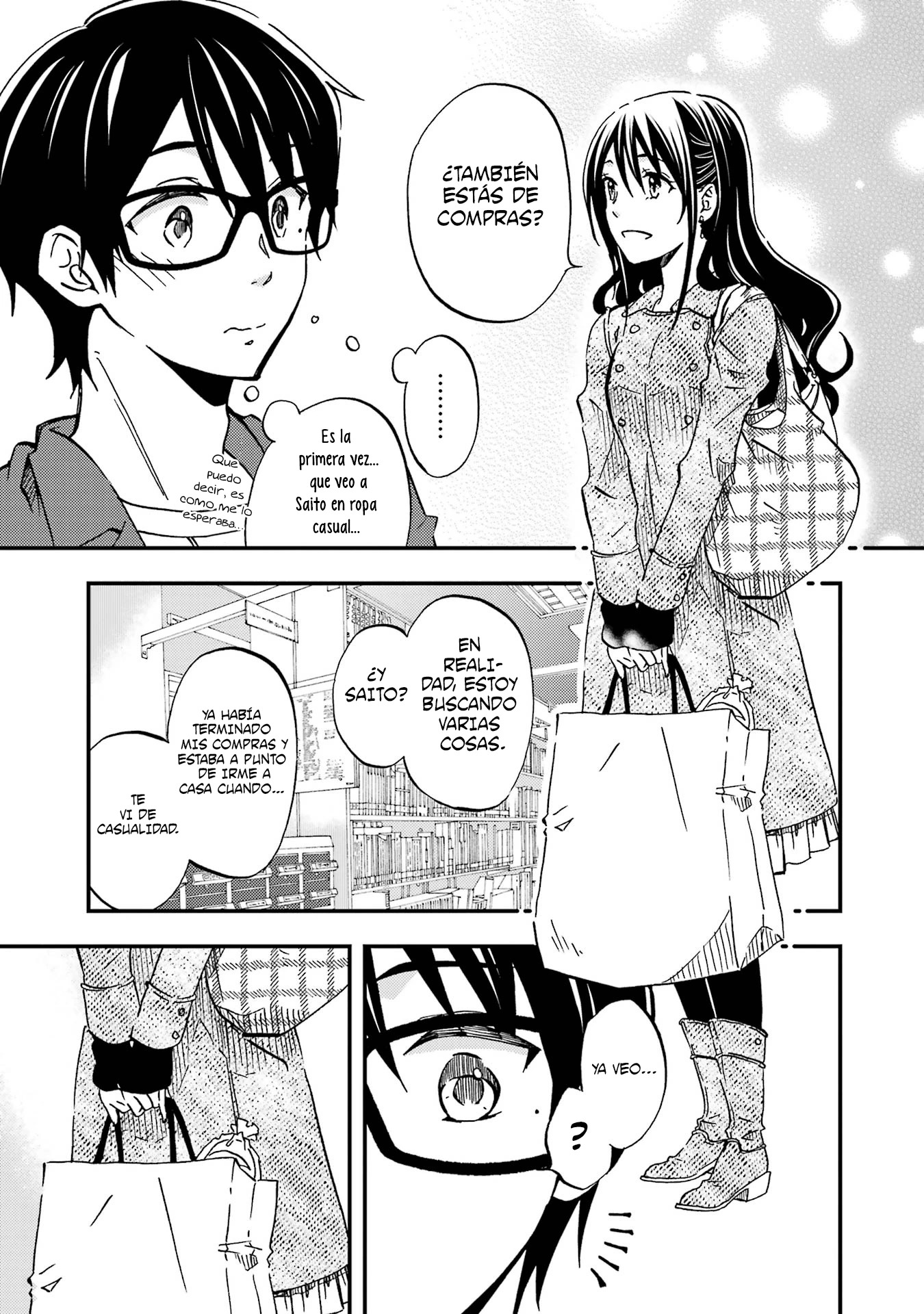 Ore wa Shiranai Uchi ni Gakkouichi no Bishoujo wo Kudoiteita Rashii Baito-saki no Soudan Aite ni Ore no Omoibito no Hanashi wo Suru to Kanojo wa Naze ka Tere Hajimeru Capitulo 8 página 9