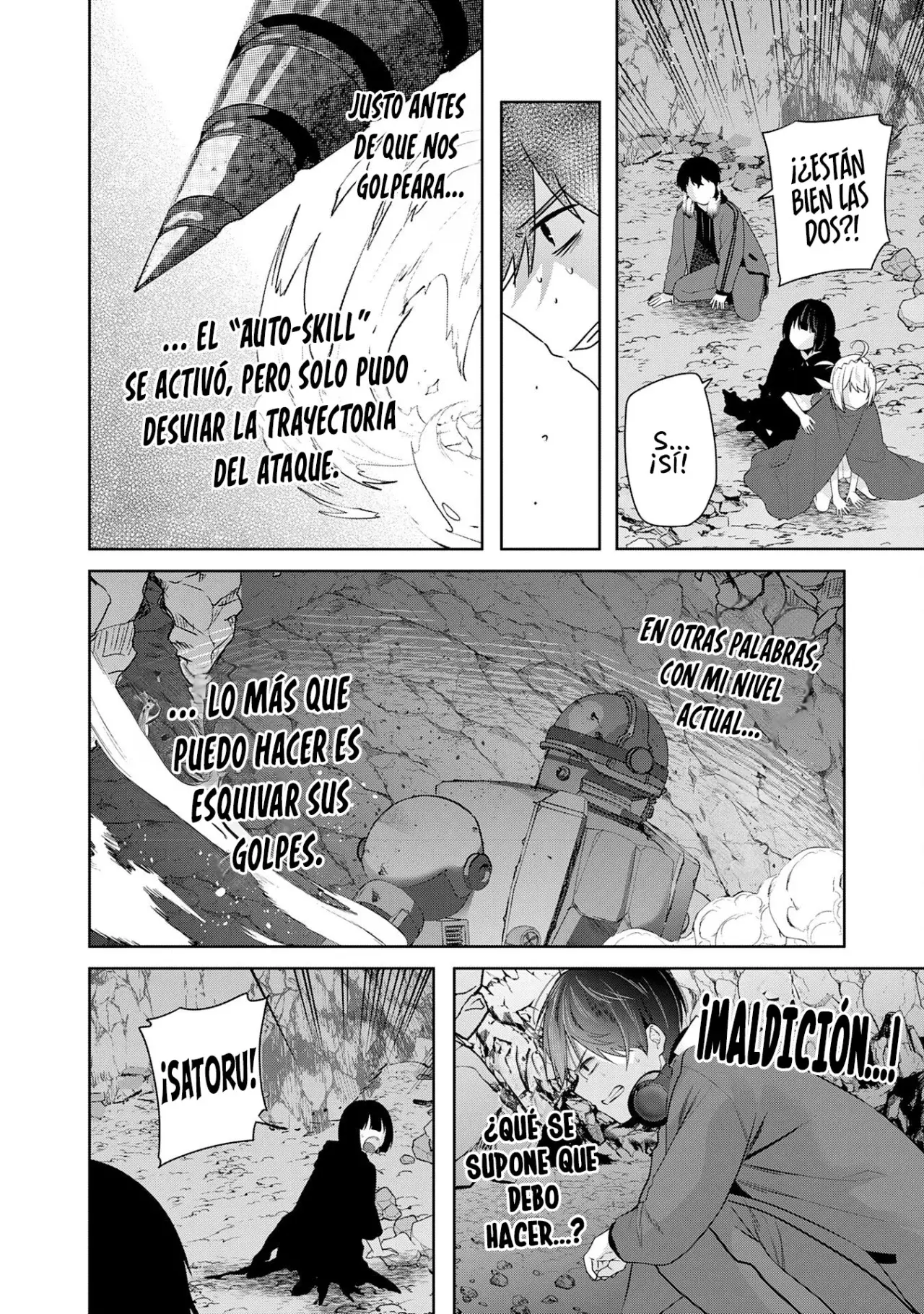 ZENDOUKOUGEKI "AUTO" SUKIRU DE ORE DAKE CHOUSOKU REBERU APPU ~MEGAMI GA MICHIBIKU TAIDANA TENSEISHA NO SAKUTTO ISEKAI KOURYAKU~ Capitulo 2 página 32