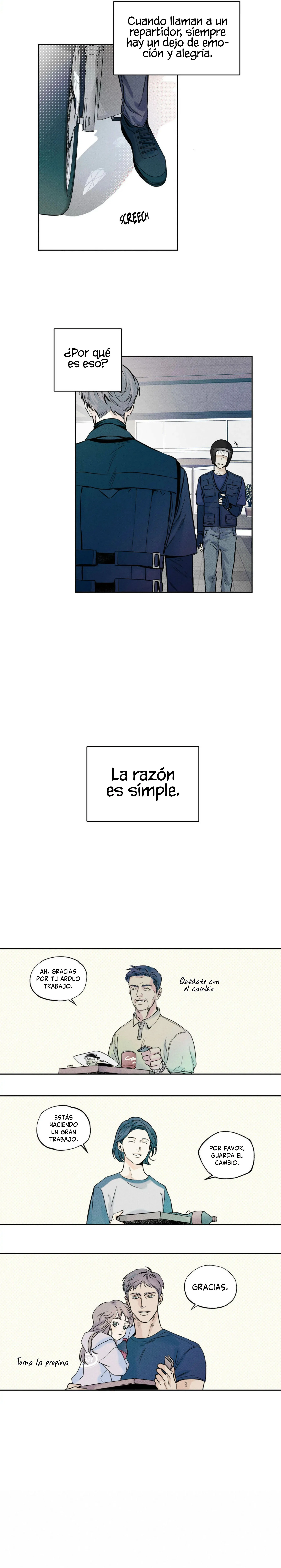 El Repartidor De Pizza y El Palacio Dorado Capitulo 1 página 3