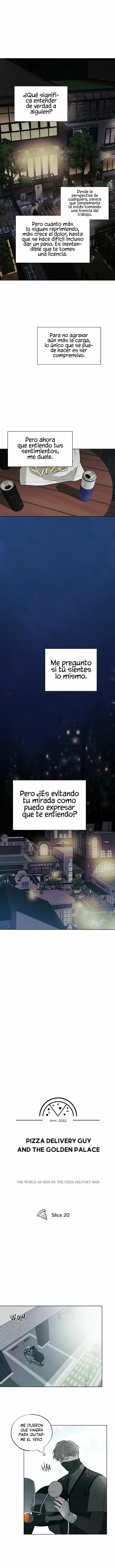 El Repartidor De Pizza y El Palacio Dorado Capitulo 20 página 4