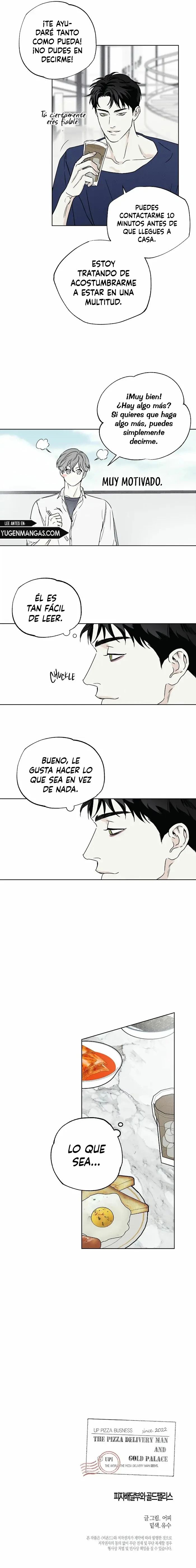 El Repartidor De Pizza y El Palacio Dorado Capitulo 22 página 10