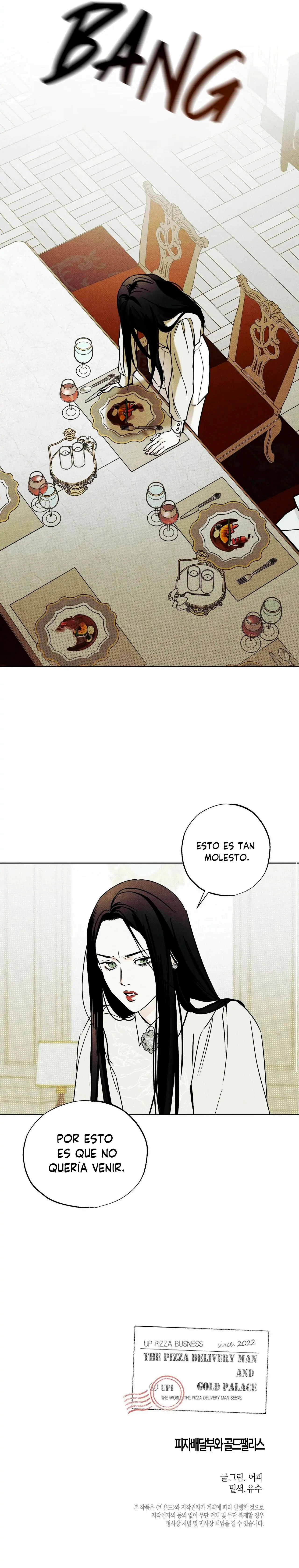 El Repartidor De Pizza y El Palacio Dorado Capitulo 27 página 14