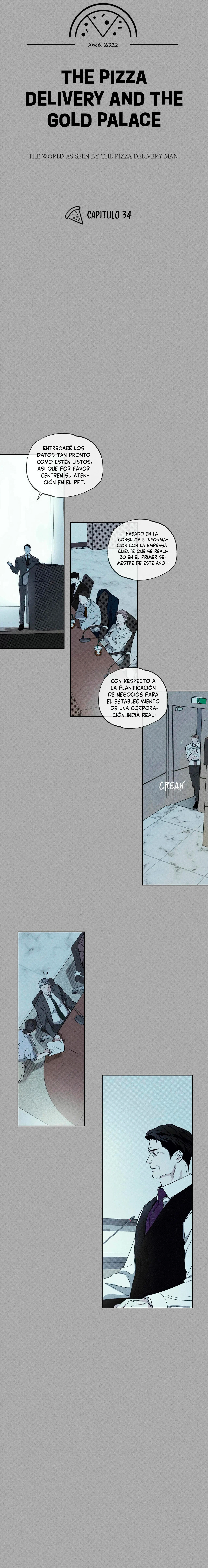 El Repartidor De Pizza y El Palacio Dorado Capitulo 34 página 2