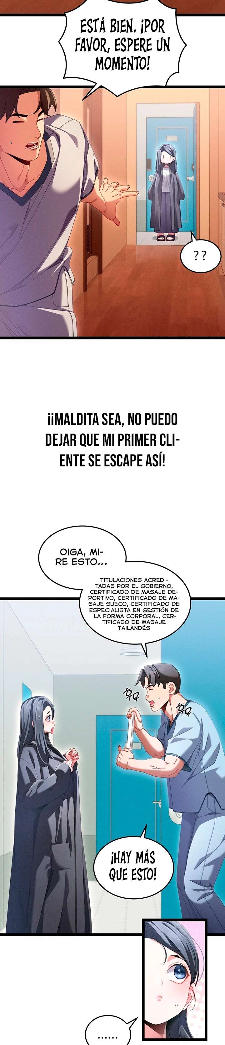 Masajista en la Nueva Ciudad Capitulo 1 página 23