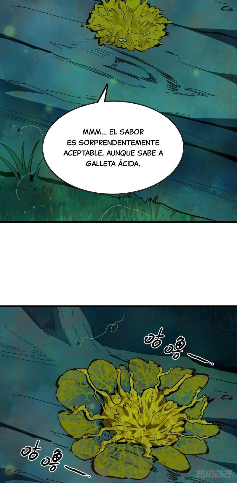 Yo, solo, como un hongo mucilaginoso Capitulo 1 página 22