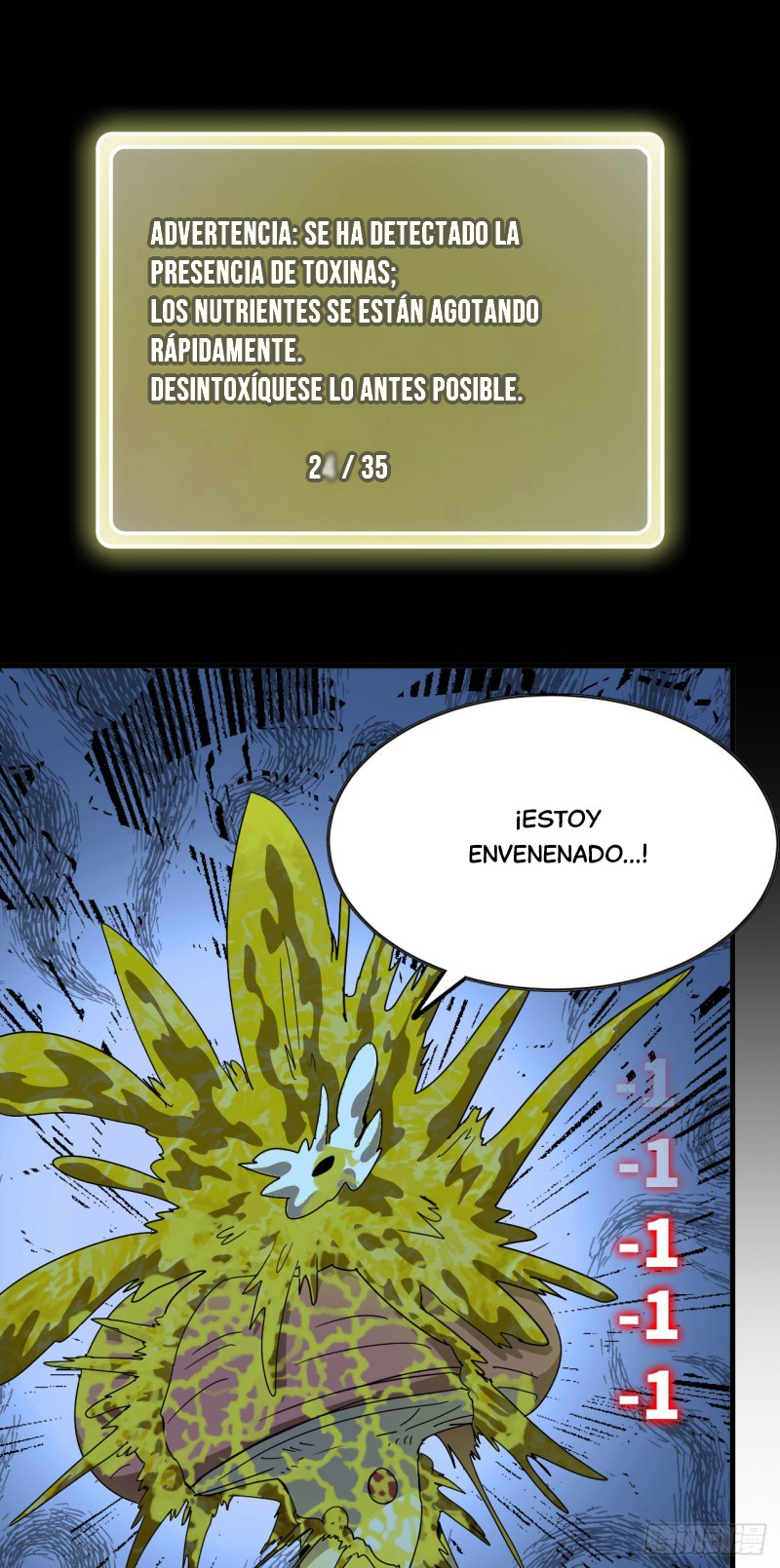 Yo, solo, como un hongo mucilaginoso Capitulo 1 página 39