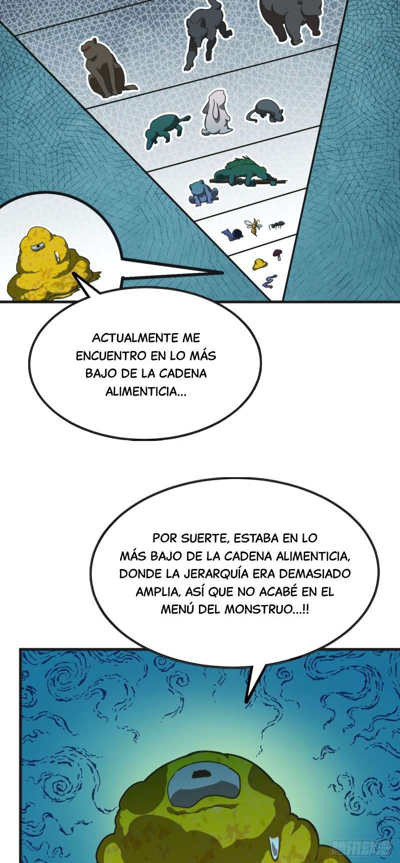Yo, solo, como un hongo mucilaginoso Capitulo 2 página 34