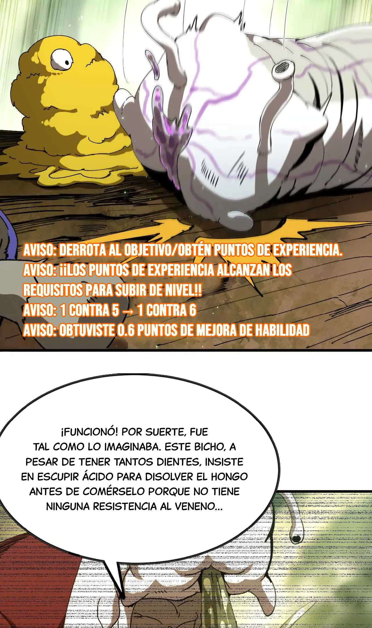 Yo, solo, como un hongo mucilaginoso Capitulo 3 página 91