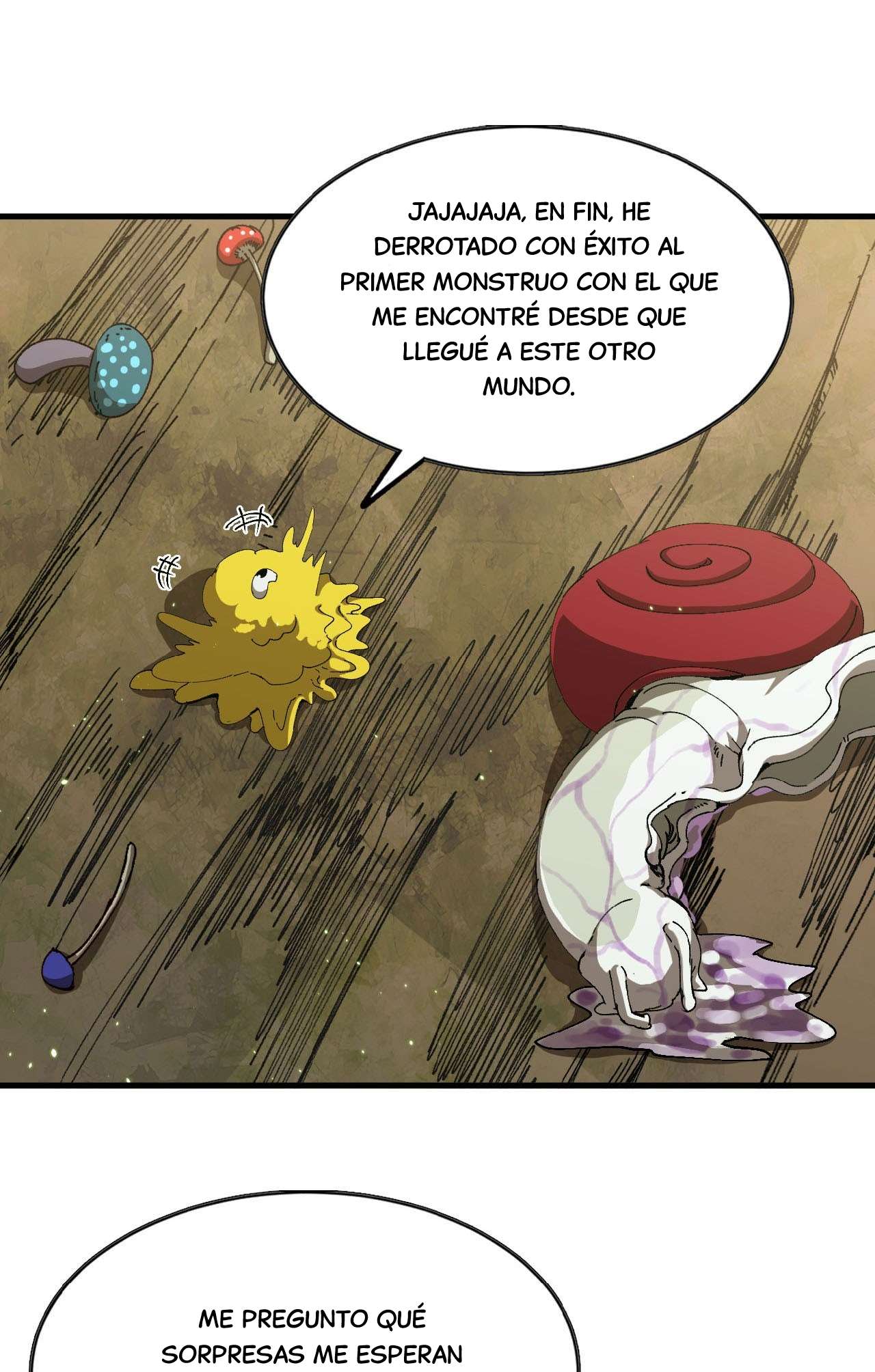 Yo, solo, como un hongo mucilaginoso Capitulo 4 página 3