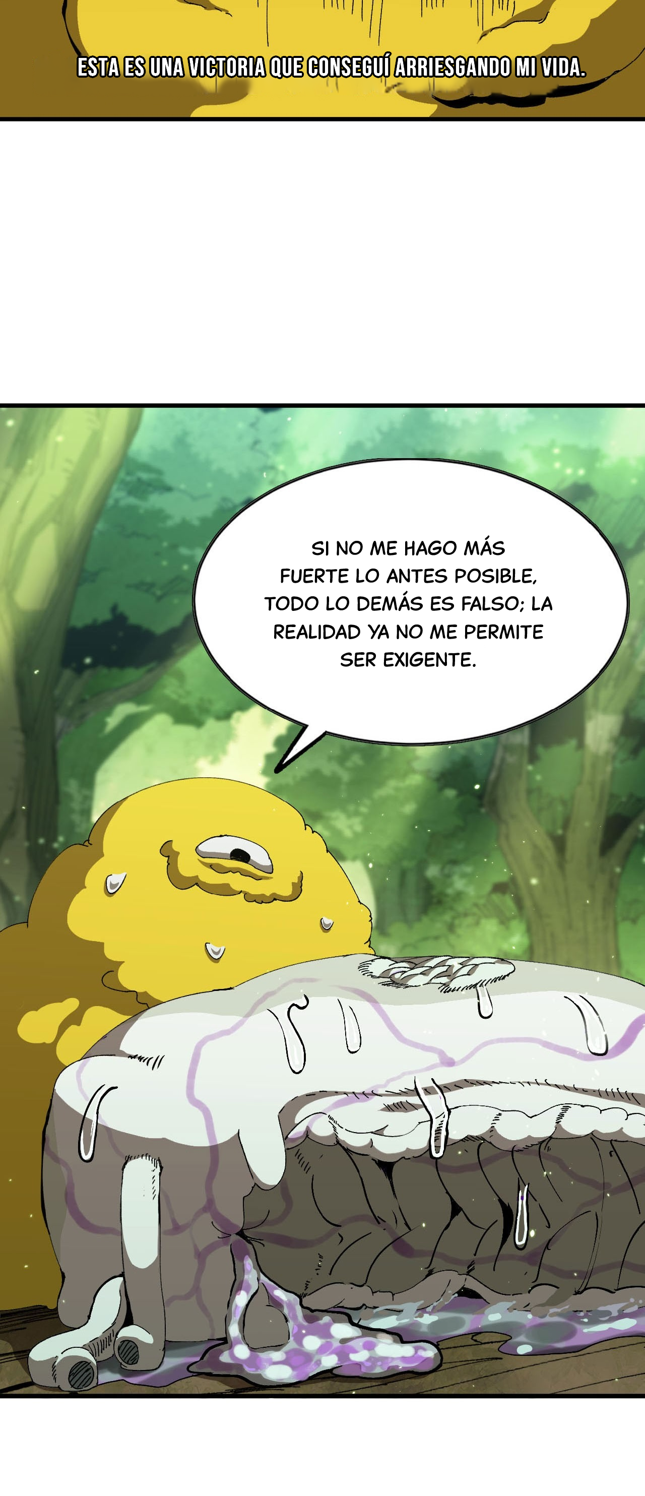 Yo, solo, como un hongo mucilaginoso Capitulo 4 página 8