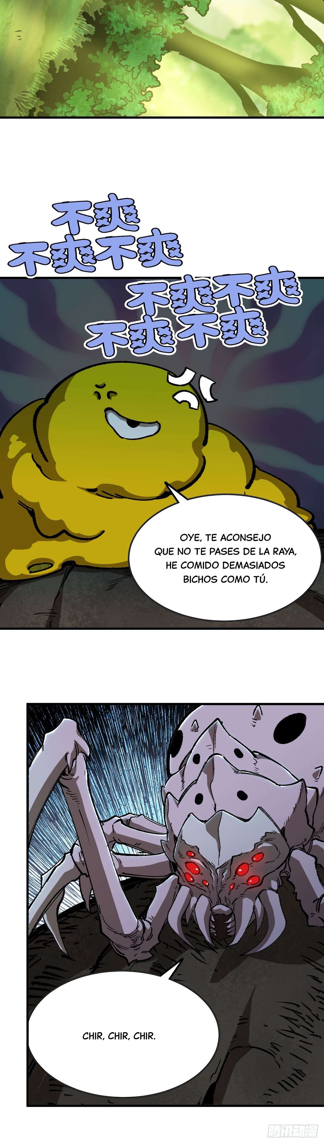 Yo, solo, como un hongo mucilaginoso Capitulo 5 página 35