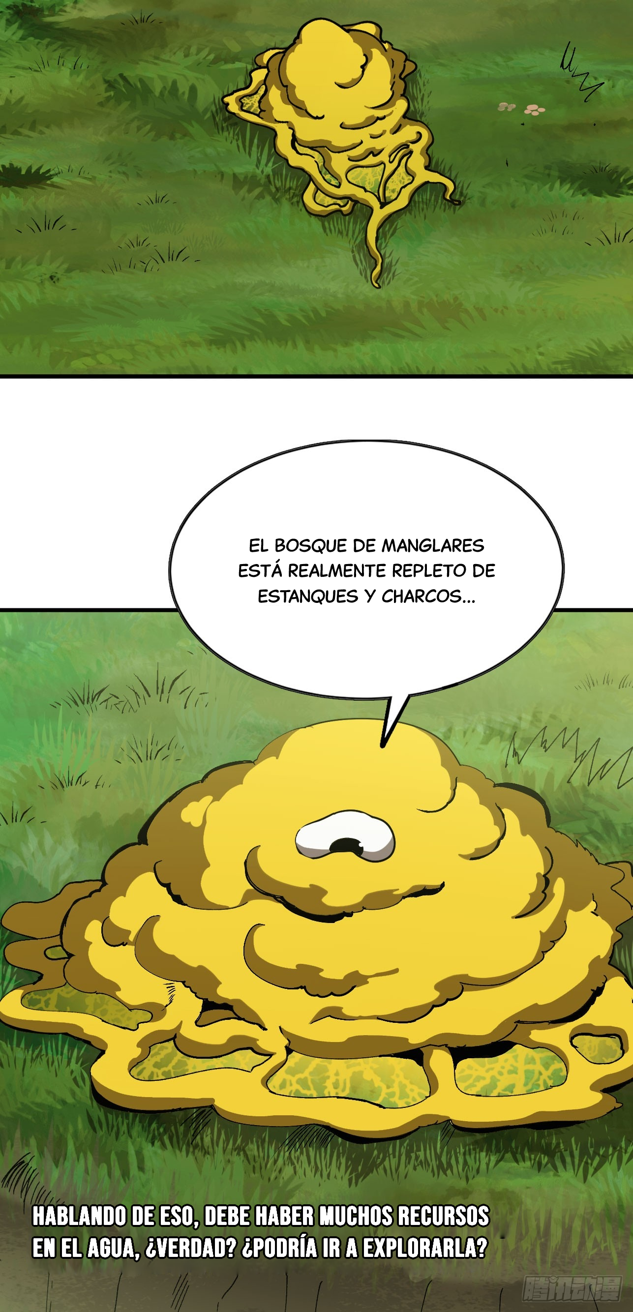 Yo, solo, como un hongo mucilaginoso Capitulo 5 página 6