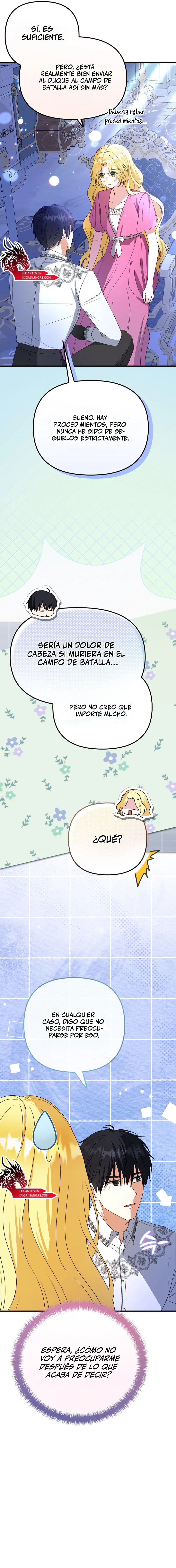 Me convertí en la cura del tirano en una novela trágica. Capitulo 8 página 3