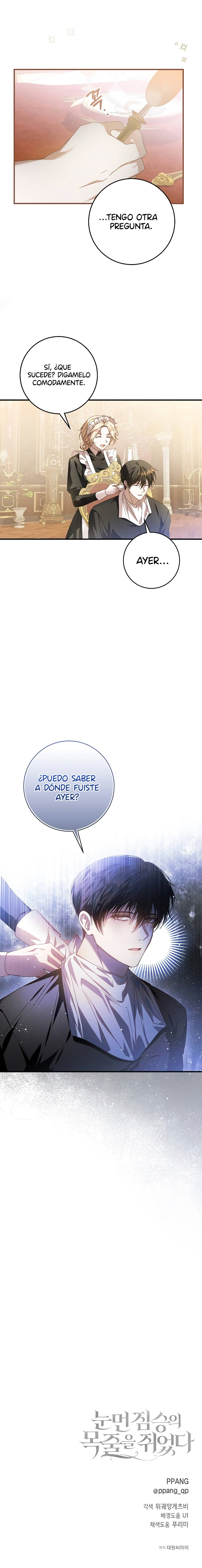 Agarré La Correa De La Bestia Ciega Capitulo 8 página 10