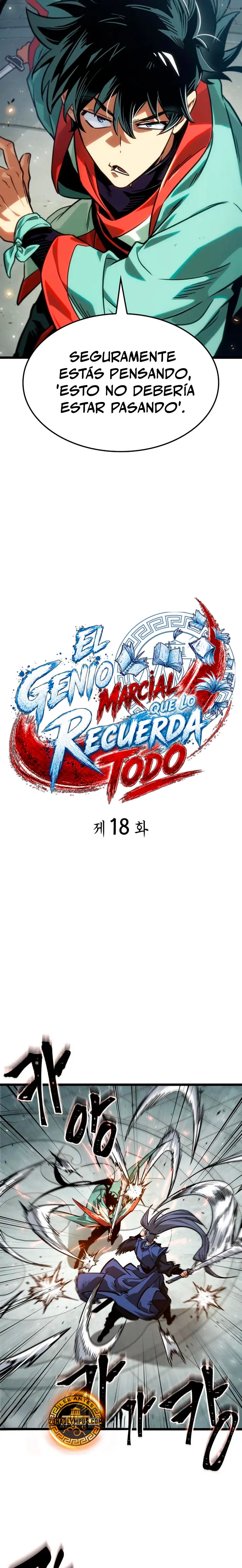 El Genio Marcial que lo Recuerda Todo Capitulo 18 página 11