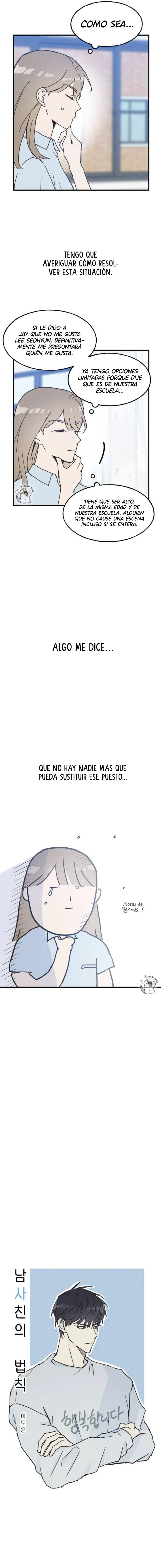 La ley de ser amiga de un hombre Capitulo 2 página 8
