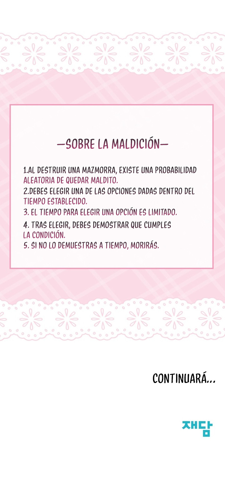 Maldición Benévola Capitulo 1 página 17