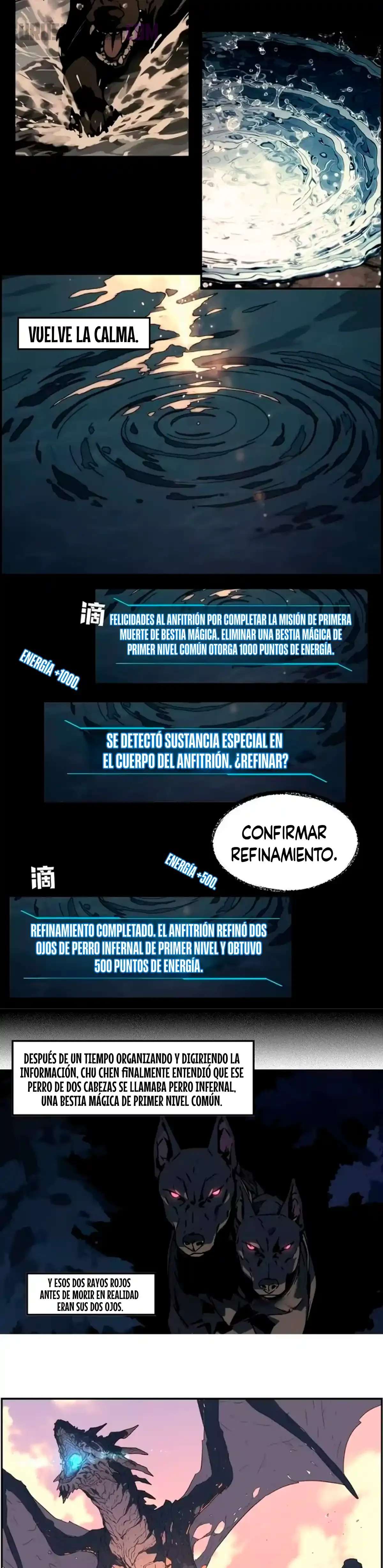 Mi Evolución a Partir de un Lago Capitulo 2 página 4