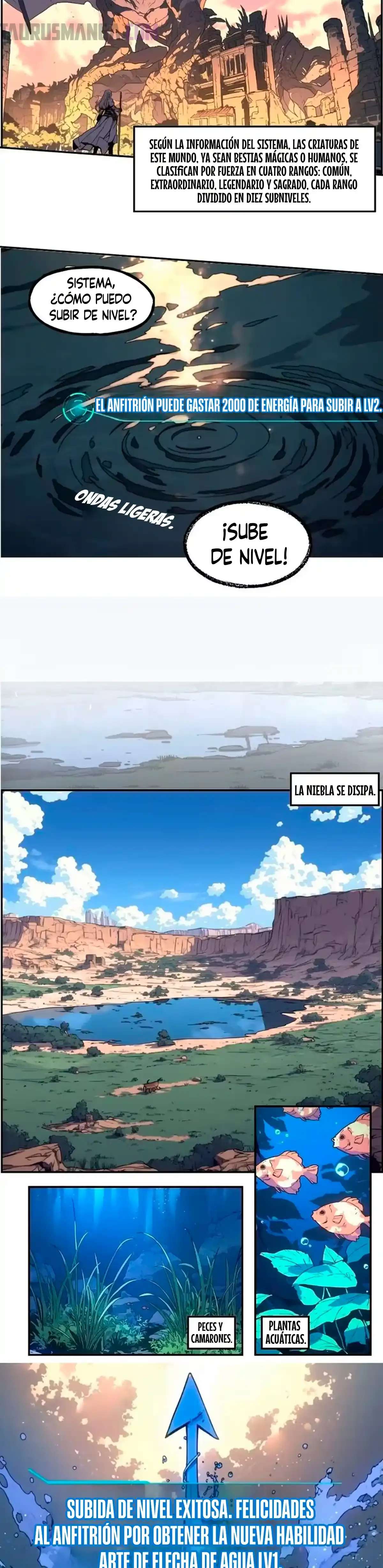 Mi Evolución a Partir de un Lago Capitulo 2 página 5