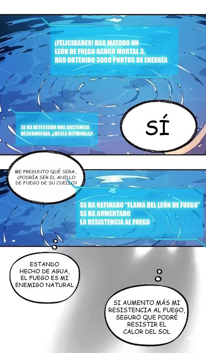 Mi Evolución a Partir de un Lago Capitulo 3 página 15