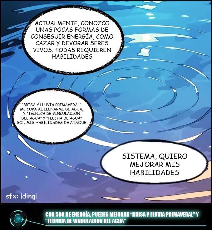 Mi Evolución a Partir de un Lago Capitulo 3 página 16