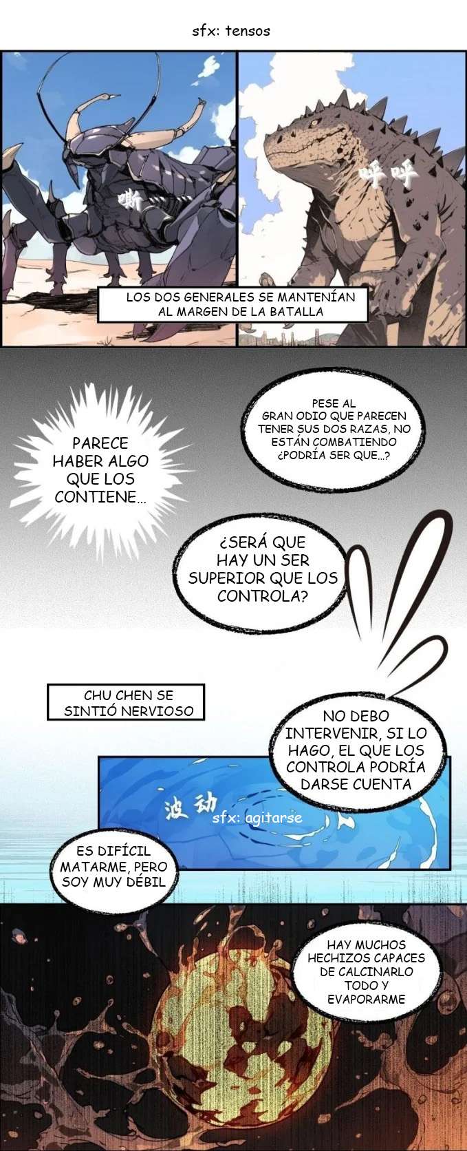 Mi Evolución a Partir de un Lago Capitulo 7 página 19