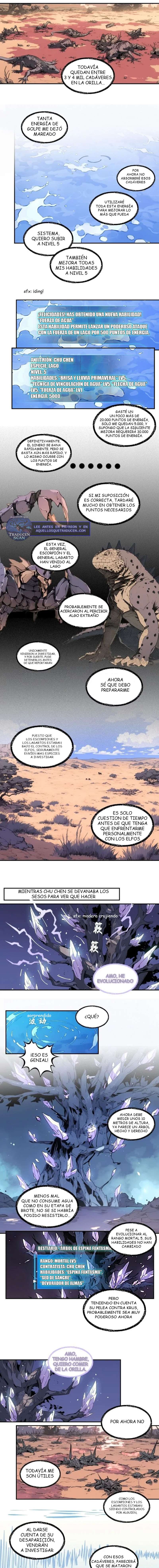 Mi Evolución a Partir de un Lago Capitulo 8 página 6