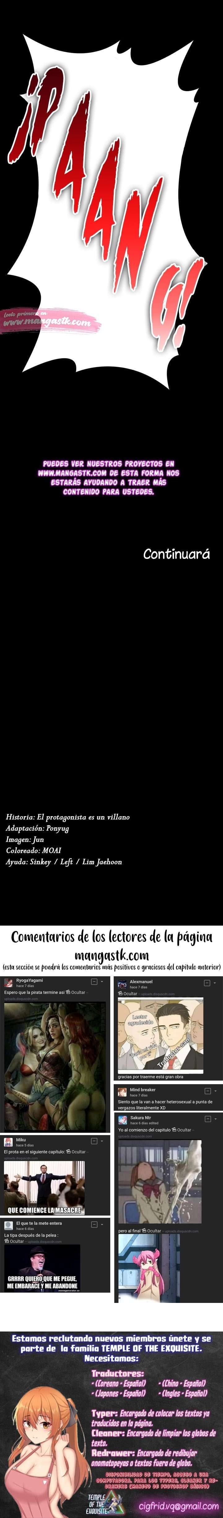 El protagonista es un Villano Capitulo 14 página 10