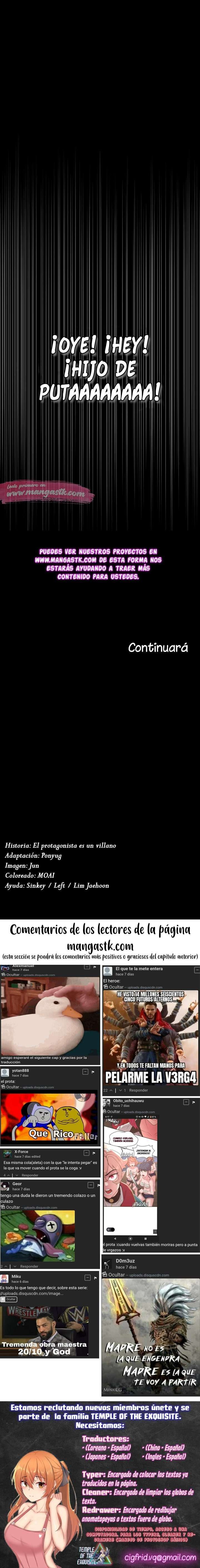 El protagonista es un Villano Capitulo 15 página 10