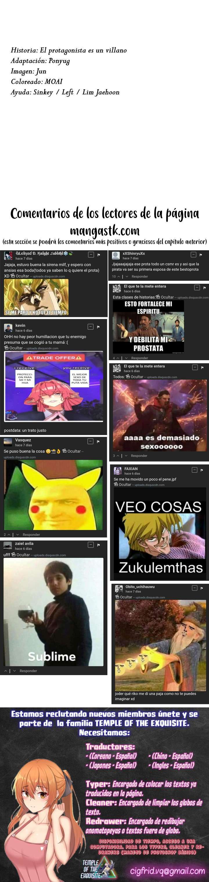 El protagonista es un Villano Capitulo 18 página 9