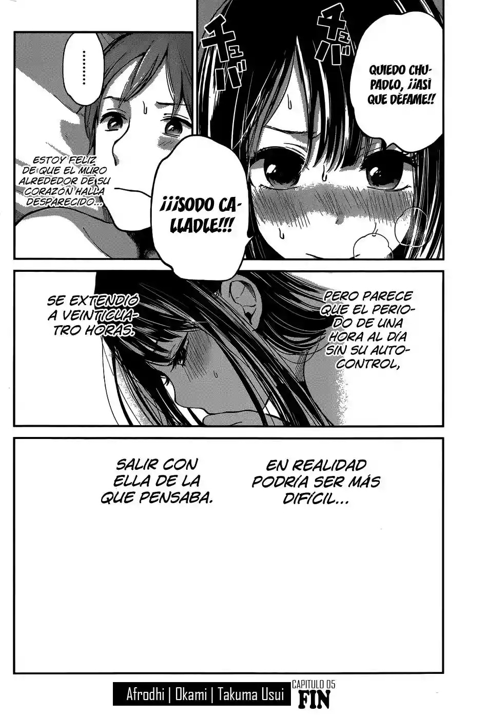 Kimi wa Midara na Boku no Joou Capitulo 5 página 38