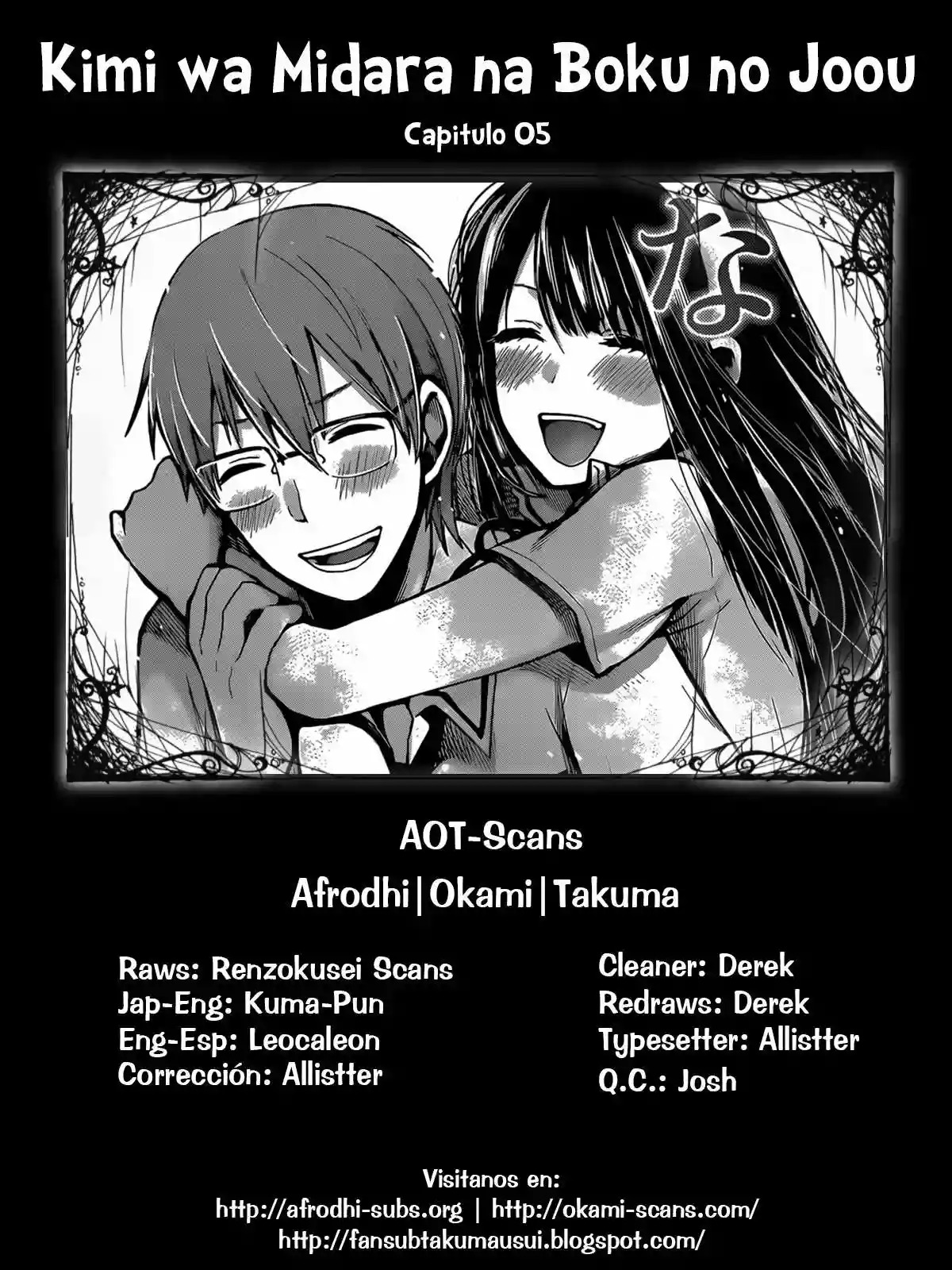 Kimi wa Midara na Boku no Joou Capitulo 5 página 39