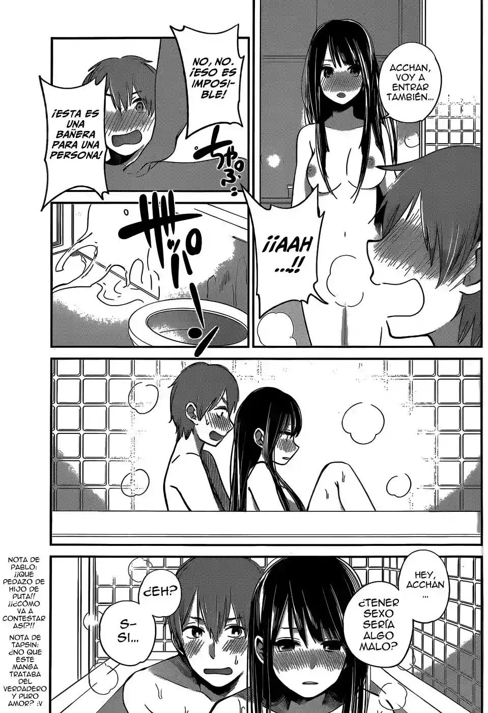 Kimi wa Midara na Boku no Joou Capitulo 6 página 17