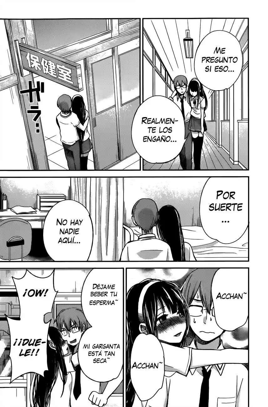 Kimi wa Midara na Boku no Joou Capitulo 8 página 13