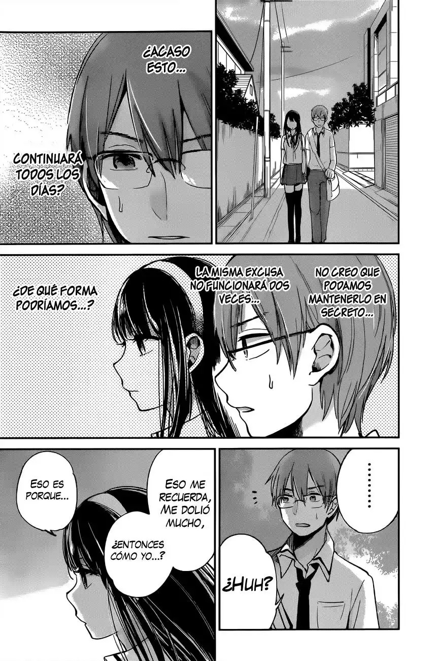 Kimi wa Midara na Boku no Joou Capitulo 8 página 21