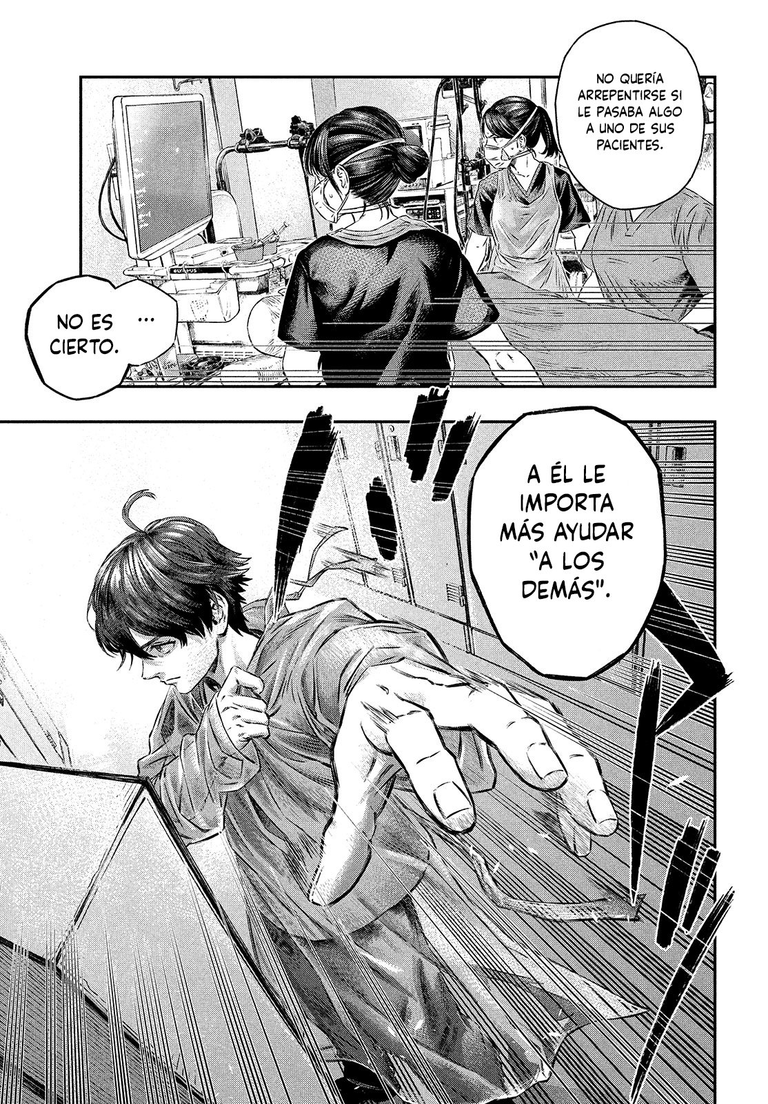Koudou ni Hattatsu Shita Igaku wa Mahou to Kubetsu ga Tsukanai Capitulo 1: Médico sin fronteras página 13