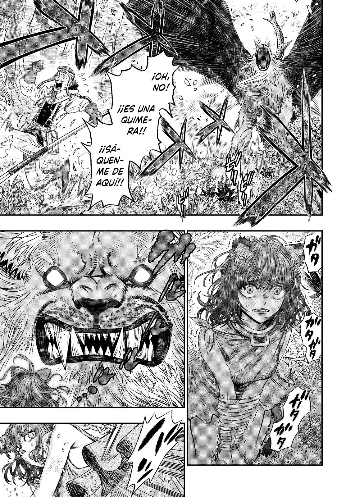 Koudou ni Hattatsu Shita Igaku wa Mahou to Kubetsu ga Tsukanai Capitulo 1: Médico sin fronteras página 34