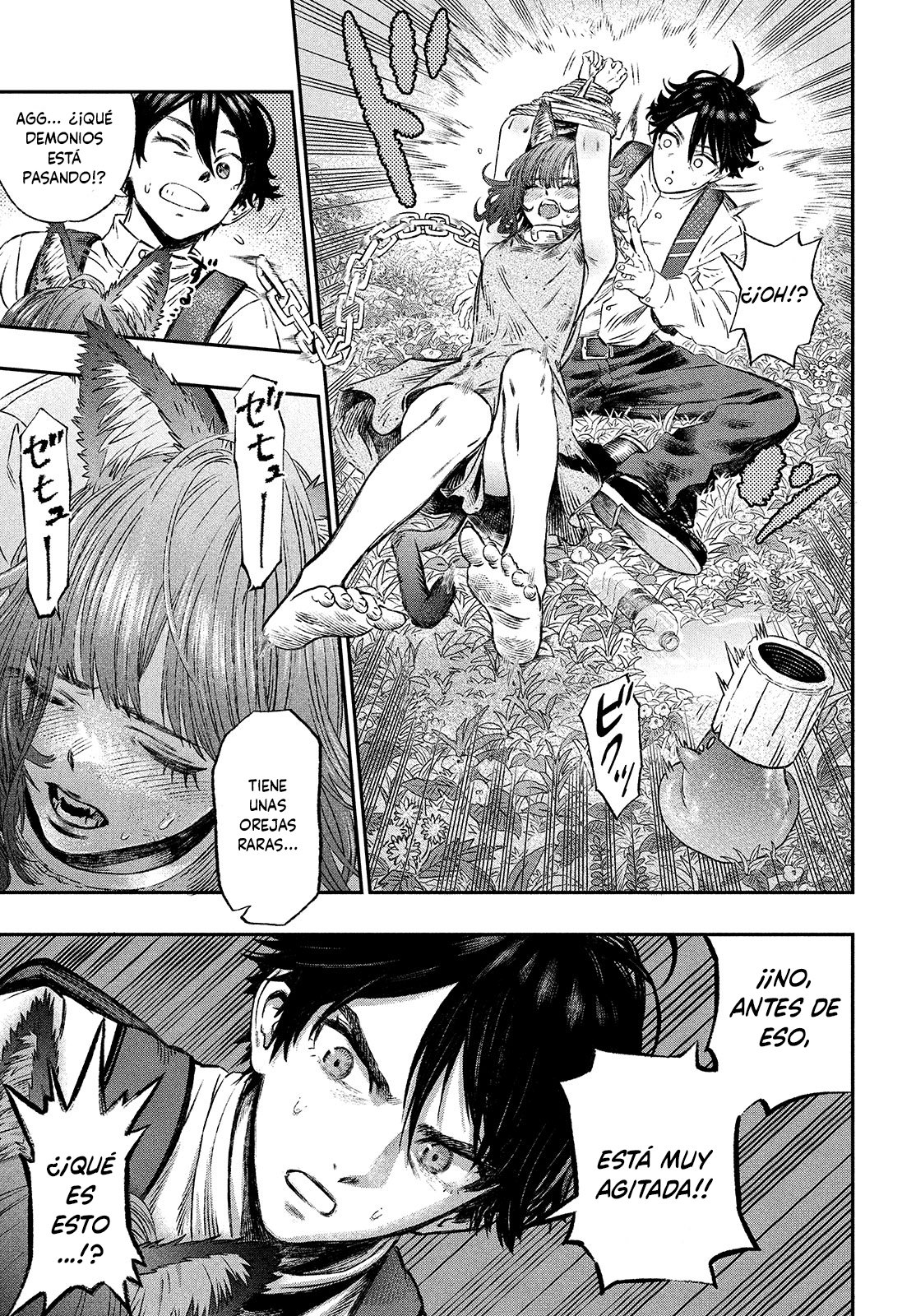 Koudou ni Hattatsu Shita Igaku wa Mahou to Kubetsu ga Tsukanai Capitulo 1: Médico sin fronteras página 40
