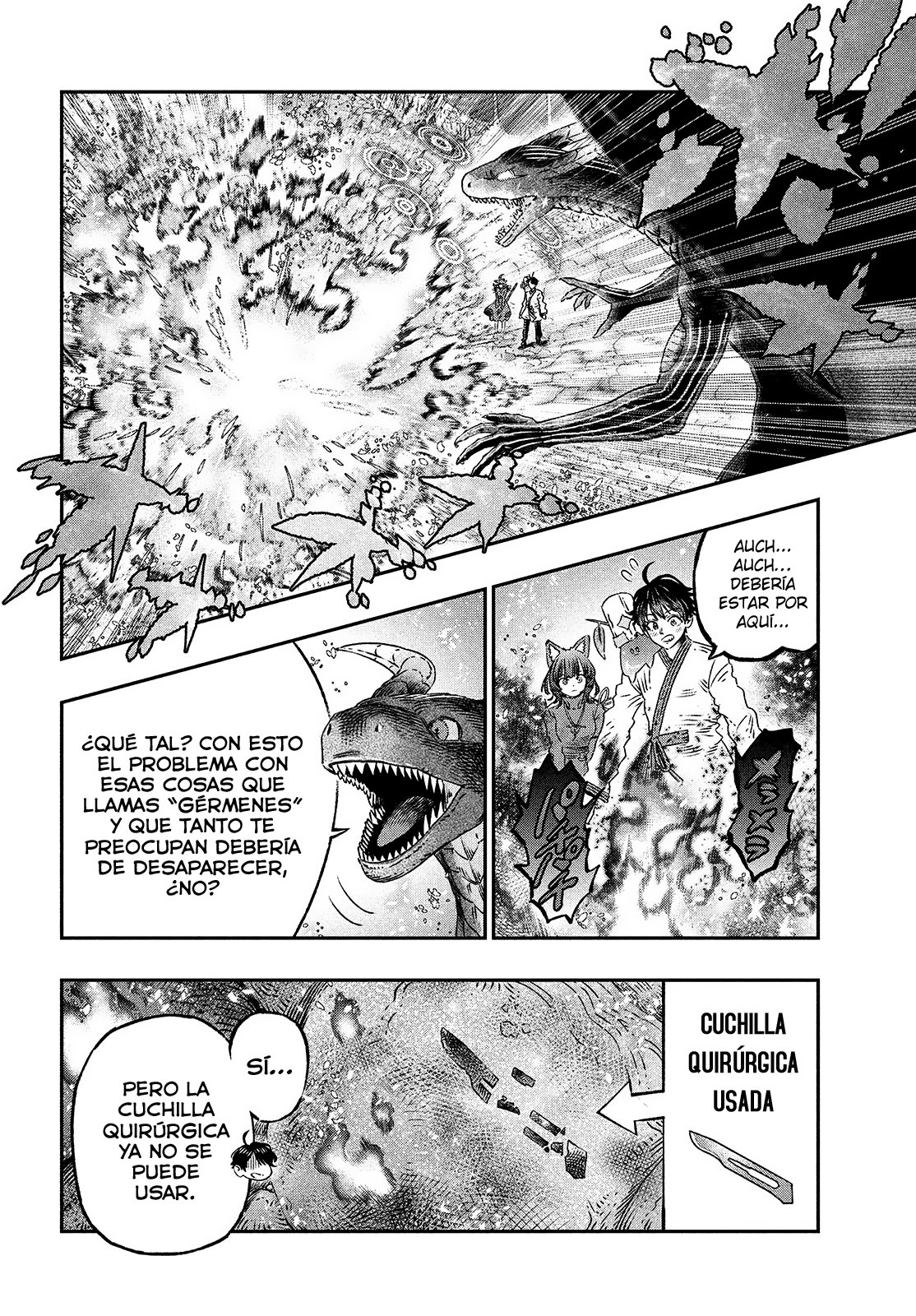 Koudou ni Hattatsu Shita Igaku wa Mahou to Kubetsu ga Tsukanai Capitulo 10: Seguimiento Médico página 5