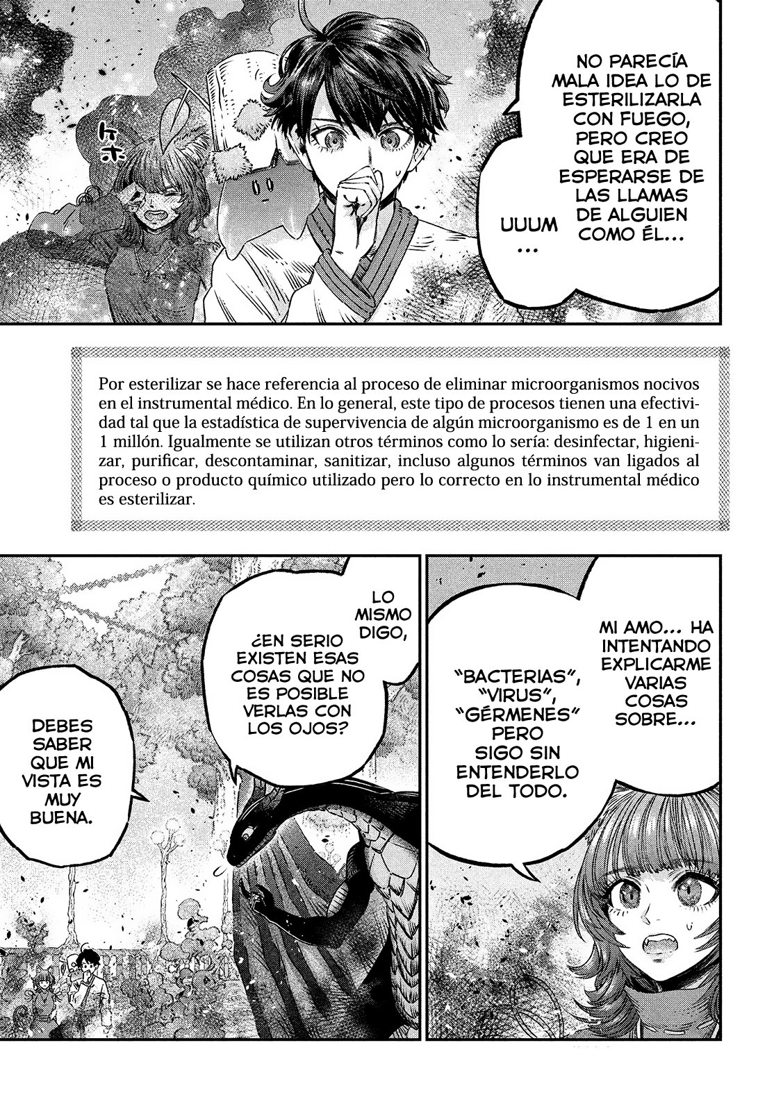 Koudou ni Hattatsu Shita Igaku wa Mahou to Kubetsu ga Tsukanai Capitulo 10: Seguimiento Médico página 6