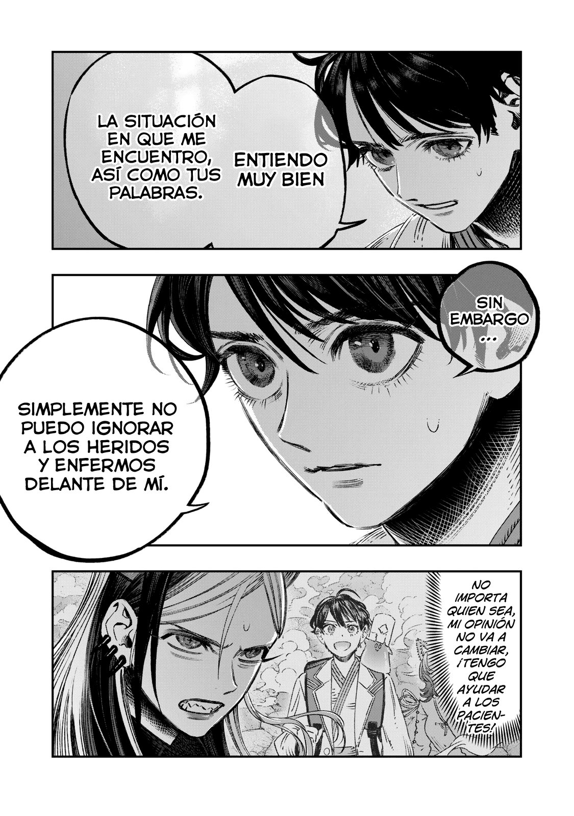Koudou ni Hattatsu Shita Igaku wa Mahou to Kubetsu ga Tsukanai Capitulo 11: Emergency Care = Primeros auxilios página 8