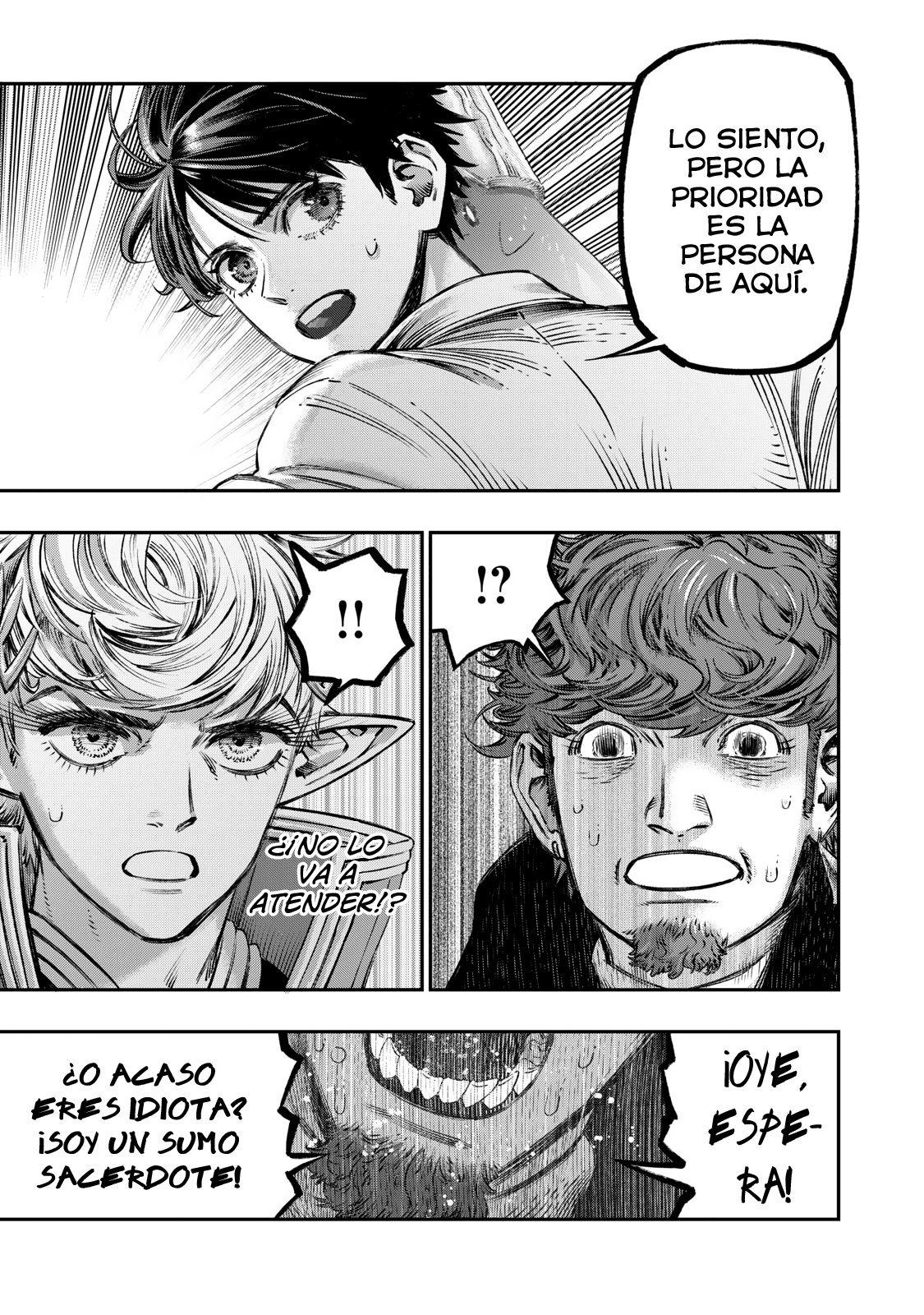 Koudou ni Hattatsu Shita Igaku wa Mahou to Kubetsu ga Tsukanai Capitulo 12: Triaje = Selección de Emergencia página 8