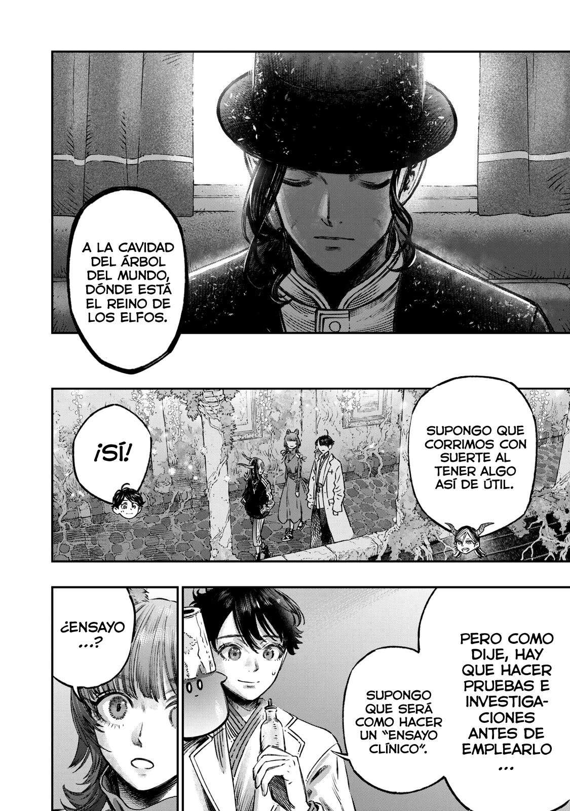 Koudou ni Hattatsu Shita Igaku wa Mahou to Kubetsu ga Tsukanai Capitulo 14: Anestesia General página 40