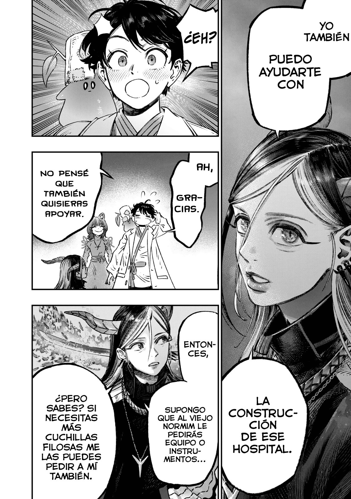 Koudou ni Hattatsu Shita Igaku wa Mahou to Kubetsu ga Tsukanai Capitulo 14: Anestesia General página 42